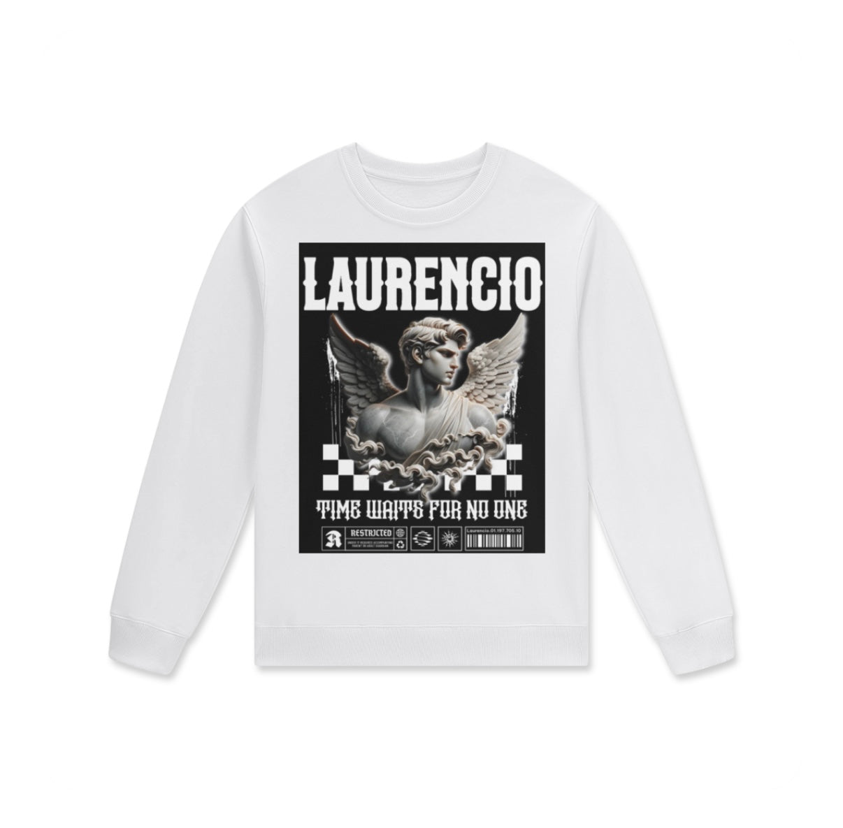 Laurencio - Angelic Black & White Jumper